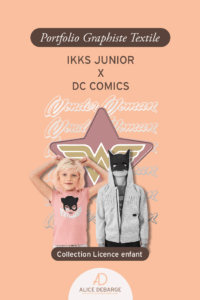 Collection licence enfant pour IKKS Junior X DC Comics : pinterest